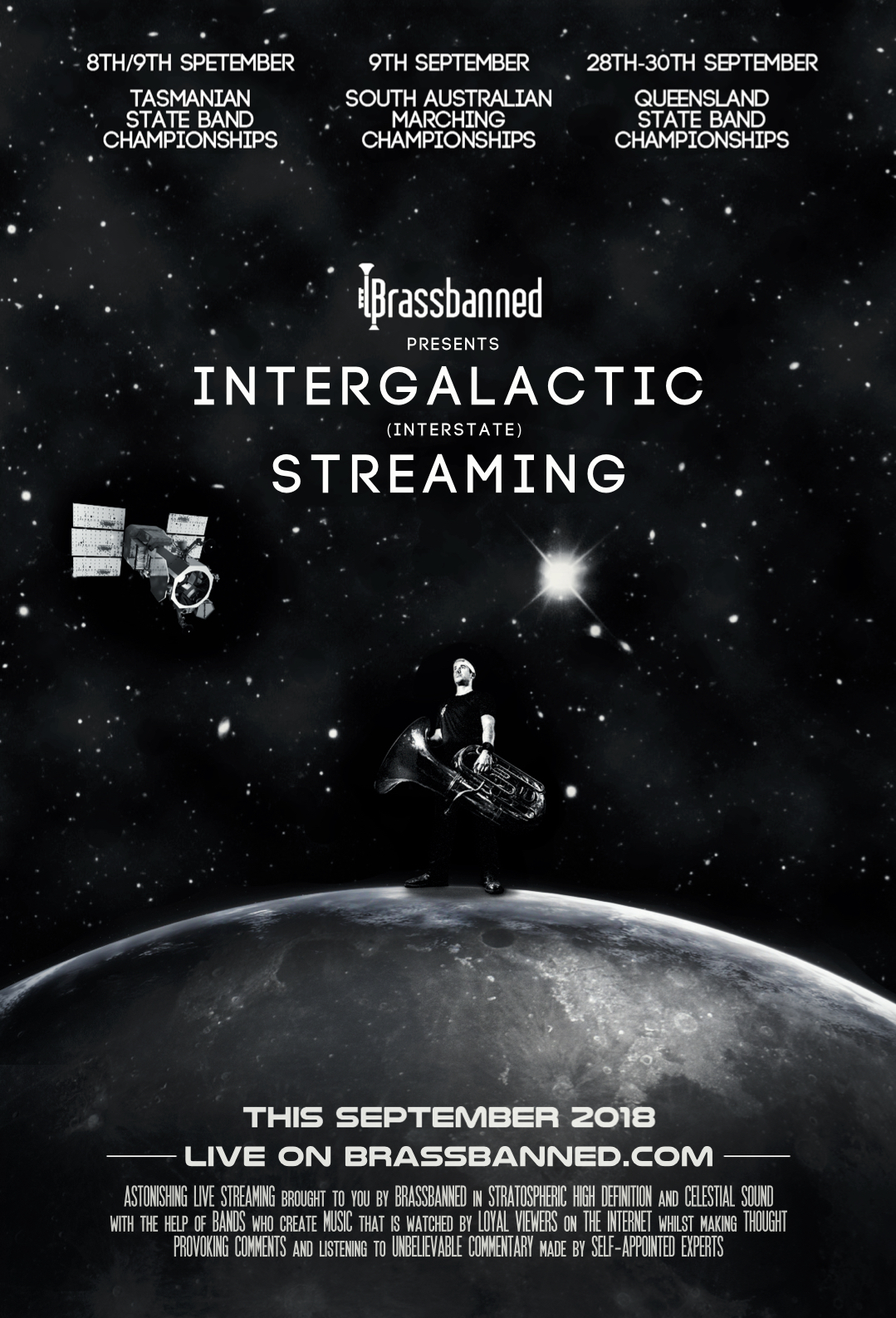 BRASS BAND LIVE STREAMING SEPTEMBER 8 & 9